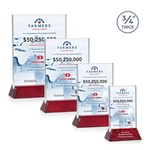 Walkerton VividPrint™ Award - Starfire /Rosewood (Vert)