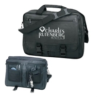 Leatherette Expandable Briefcase