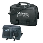 Leatherette Expandable Briefcase