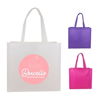 17.5" x 16" x 6.5" shopper tote made of matte laminated... from ASI 37980...