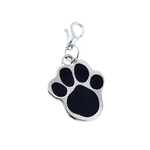 Paw Shaped Zinc Pet Tag