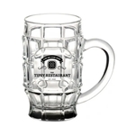 17.75 oz. Beer Garden Glass Mug (1 Color Imprint)