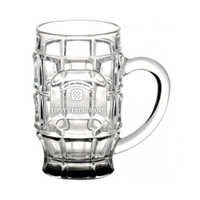 17.75 oz. Beer Garden Glass Mug (Engraved Imprint)