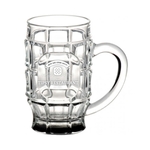 17.75 oz. Beer Garden Glass Mug (Engraved Imprint)