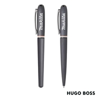 The Hugo Boss® Iconic Contour Ballpoint Pen & Fountain Pen Set... from ASI...