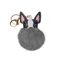 Dog Super Plush Keyring