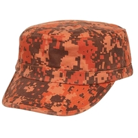 Camo washed army cap made of washed cotton twill... from ASI 68190 Lungsal /...