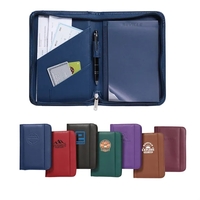 Junior padfolio with two slant pockets, pen holder, writing pad, and... from...