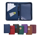 Junior Padfolio - Zippered Pad holder (7 Colors)