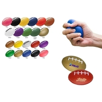 Football shaped foam stress reliever.... from ASI 55675 Galaxy Balloons Inc /...