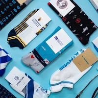 Ankle/no-show cotton custom socks. Extra cushion and reinforcement in the...