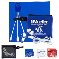 TechMesh Hang Pro Mobile Charging Cable Kit in Mesh Pouch