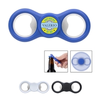 Metal bottle opener that measures 3 1/2" and also functions as... from ASI...