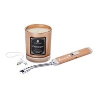 Gift set comes with a Rose Gold Zippo Rechargeable Candle Lighter,... from...