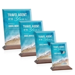 Embassy VividPrint™ Award - Starfire/Walnut (Vert)