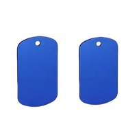 Aluminum pet tag charm plus laser engraving on 1 location... from ASI 37218...