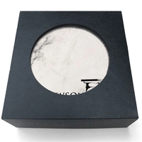 Absorbent Stone Coaster Backgrounds - Set of 4 - Square