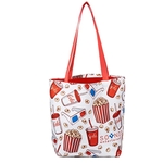 Wide Bottom Gusset Tote - Small