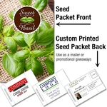 Basil - Mailable Seed Packet - Custom Printed