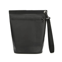 Waterproof zipper pouch bag plus 1 color silkscreen imprint on 1... from ASI...