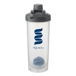 24 oz. Parthenon Plastic Shaker Bottle (1 Color Imprint)