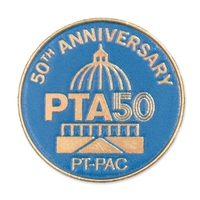 Ink Struck Pin - Brass Plate