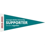 4" x 10" Premium Felt Pennant with Printed Strip