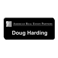 Acrylic Name Tag that measures 1.25" x 3" .... from ASI 66390 LarLu