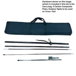 10' Small Feather Flag Kit, Single Side, Hardware Only