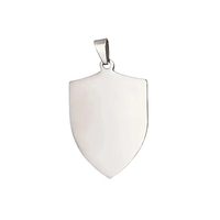 Silver Shield Stainless Steel Pet Tag