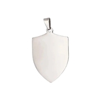Silver Shield Stainless Steel Pet Tag