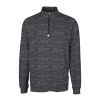 Cutter & Buck Traverse Stretch Eco Camo Print Quarter Zip...