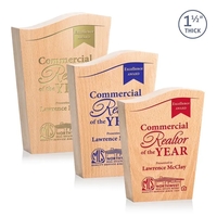 The1.5" thick Woburn Award is a stunning tribute to excellence that... from...