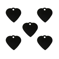Heart Shape Aluminum Pet Tag