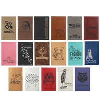 Light Brown Leatherette Sketch Book with Unlined Notepad