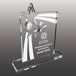 Acrylic Star Award - Laser Etched