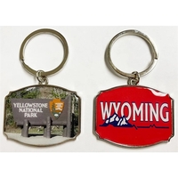 Zinc alloy and nickel plated Octagon Shaped Key Tag.... from ASI 40610 Perry...