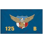 3' x 5' Single Sided Embroidered Flag with Pole Sleeve