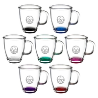 11.75 oz. glass coffee mug with handle.... from ASI 88060 Snugz/USA Inc