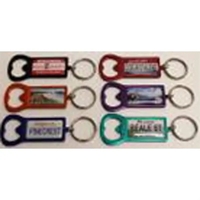 Our Aluminum Bottle Opener Key Tag available in different and attractive......
