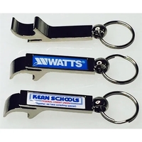 Silver Pop Top bottle opener key tag.... from ASI 40610 Perry Blackburne Inc...