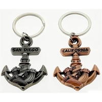 This Anchor Keychain comes in 2-color assortments.... from ASI 40610 Perry...