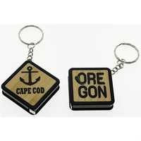 1.5" Square by 3/8" Thick Tape Measure w/BAMBOO Insert.... from ASI 40610...