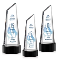 Akron VividPrint™ Award on Base - Black