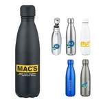 17 oz. Capped Stainless Steel Bottle