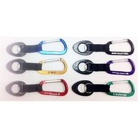 Basic Carabiner w/Split Ring and Water Bottle Holder