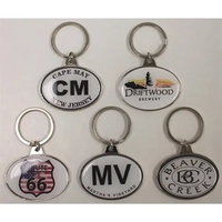 Oval Key Tag