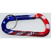 USA Carabiner with Split Ring - Basic