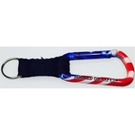 USA Carabiner with Black Web Strap