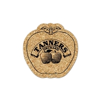 Apple Cork Coaster 4AP